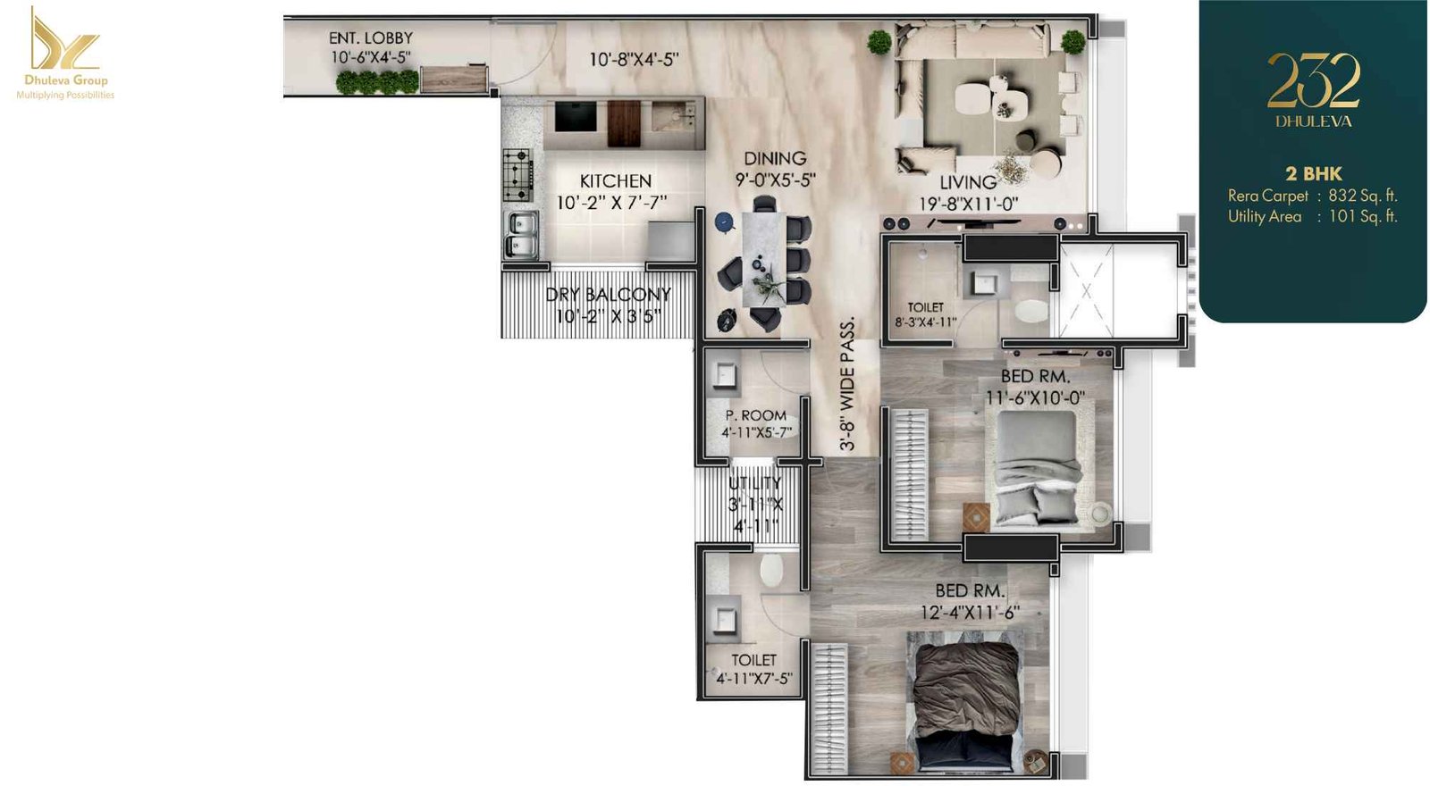 232-Dhuleva-2-bhk-2